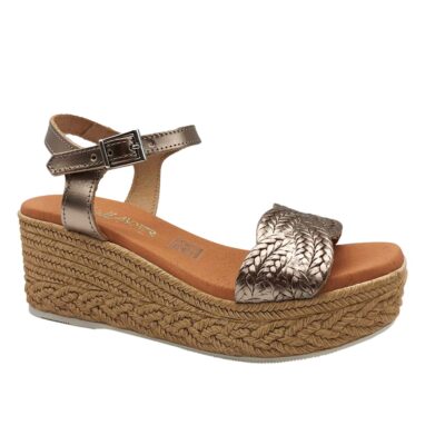 Finlander Sandalia Pala Dorado