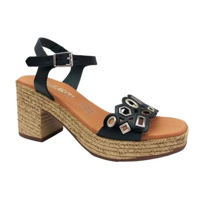 Finlander Sandalia Piezas Negro