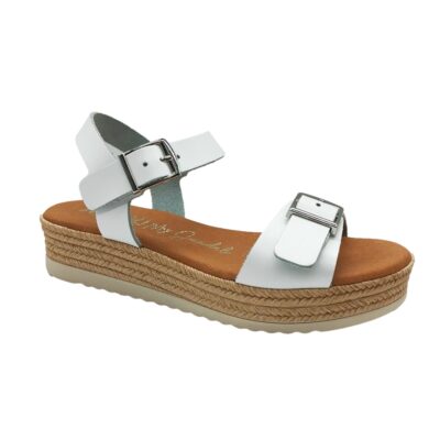 Sandals Sandalia Pala Blanco
