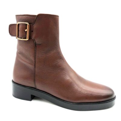 Grimaldi Botin Hebilla Marrón