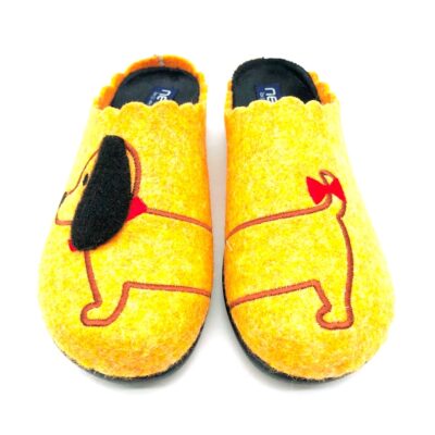 Neles Zapatilla Paño Amarillo