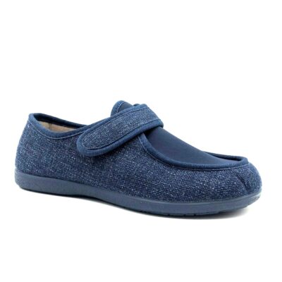 Garzon Velcro Lycra Azul
