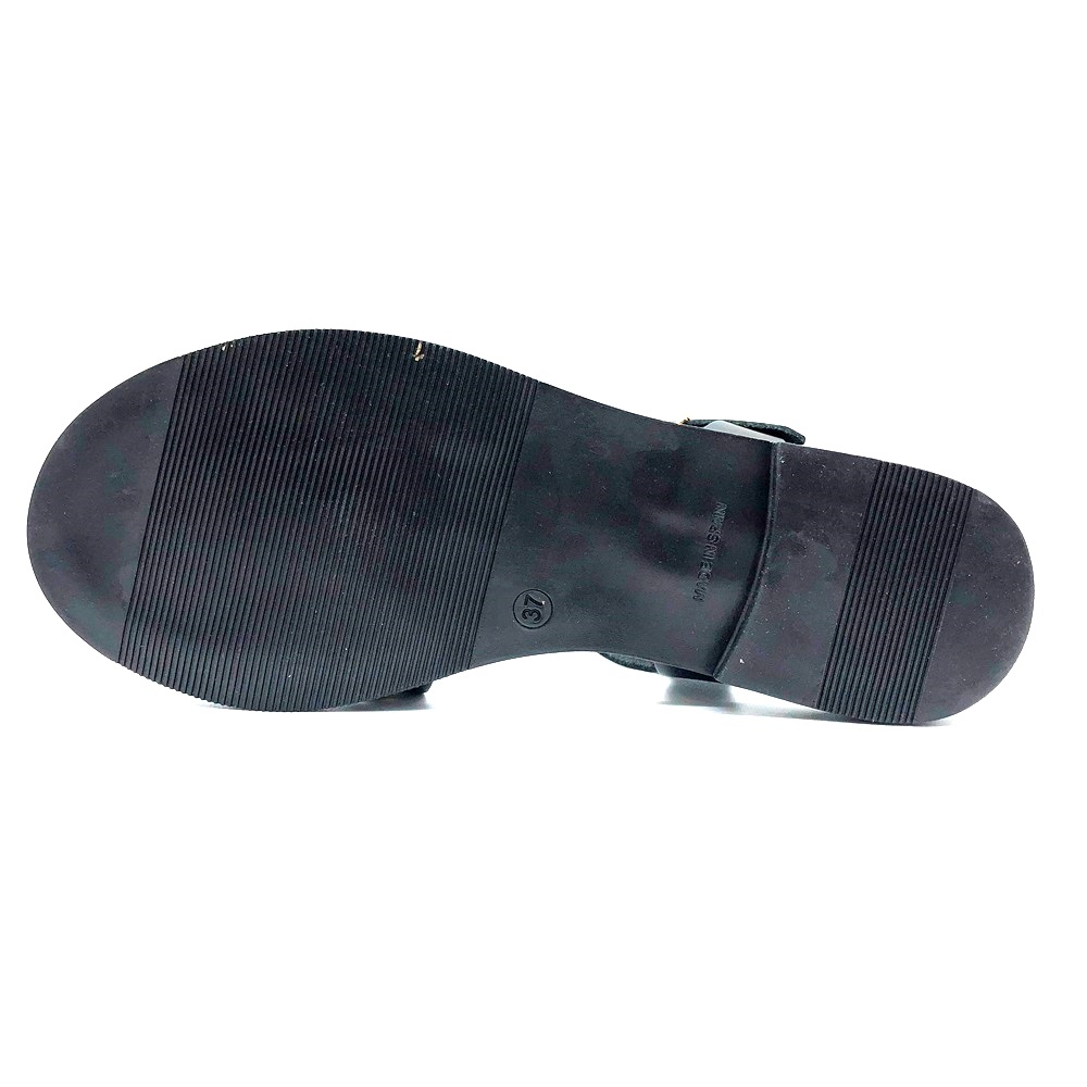Sandals Sandalia Tachas Negro - Imagen 5