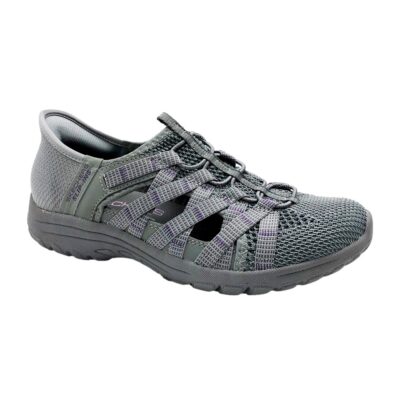 Skechers Sandalia Cerrada Gris