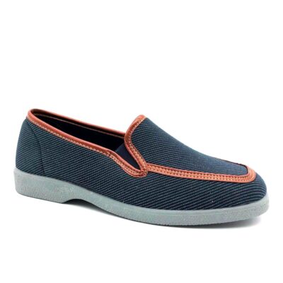 Konpas Zapatilla Elastico Azul