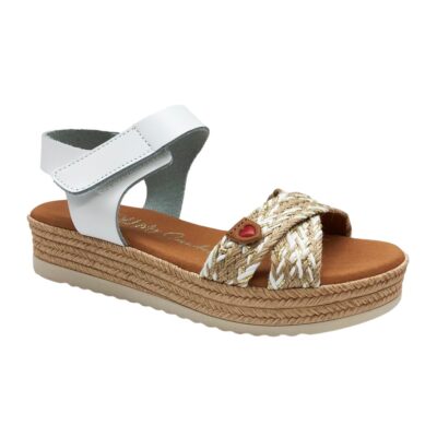 Sandals Tiras Cruzadas Blanco
