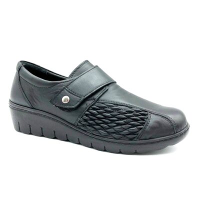 Dr. Mery Velcro Cuña Negro