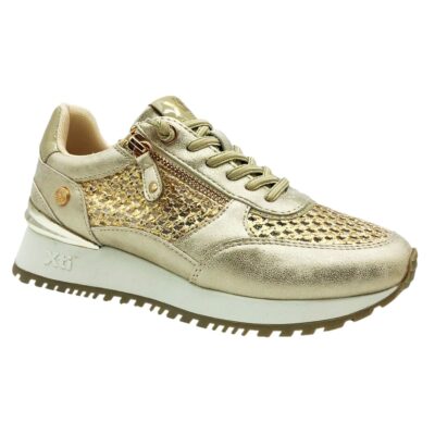 Xti Sneaker Rejilla Dorado
