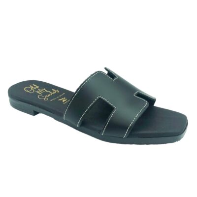 Sandals Pala Plana Negro