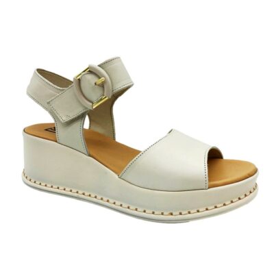 Fluchos Sandalia Cuña Beige