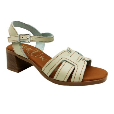 Sandals Sandalia Tacón Beige