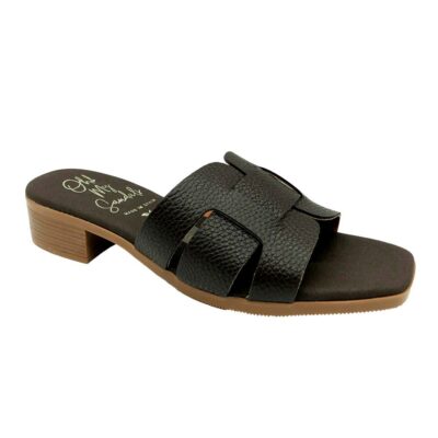 Sandals Pala Tacón Marrón