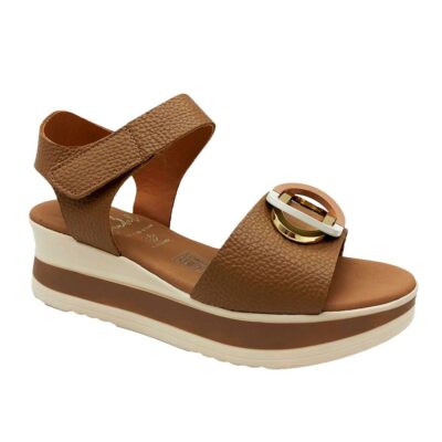 Sandals Sandalia Cuña Camel