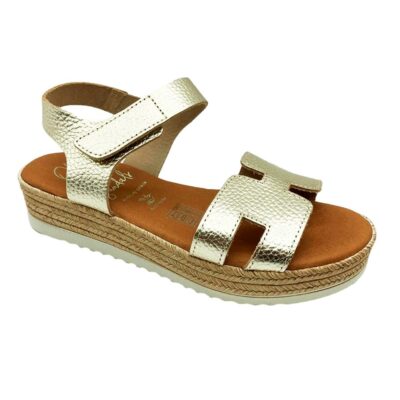Sandals Sandalia Pala Dorado
