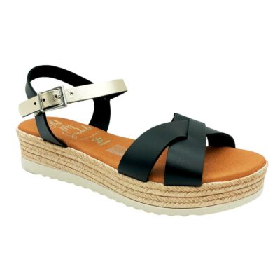 Sandals Sandalia Pala Negro