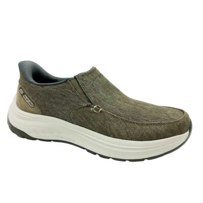 Skechers Mocasin Lona Taupe