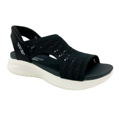 Skechers Sandalia Comfort Negro
