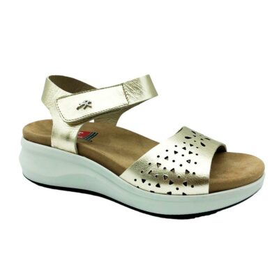 Fluchos Sandalia Metal Dorado