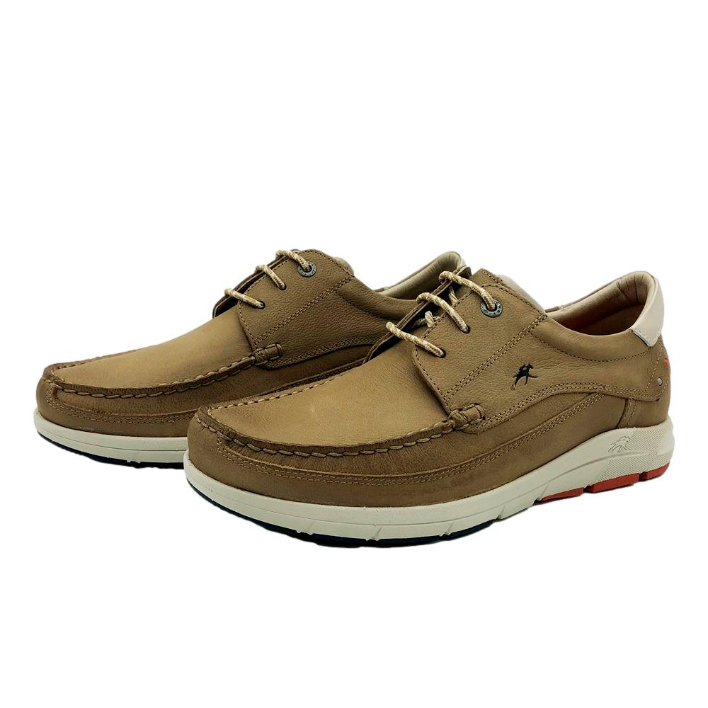Fluchos Blucher Nobuck Beige - Imagen 3