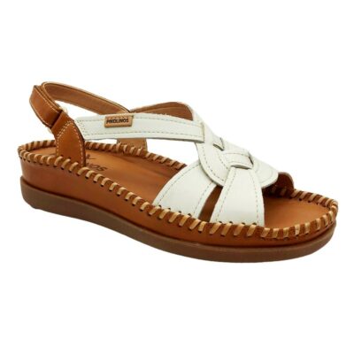 Pikolinos Sandalia Cuña Blanco