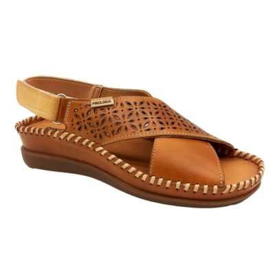 Pikolinos Sandalia Cuña Marrón