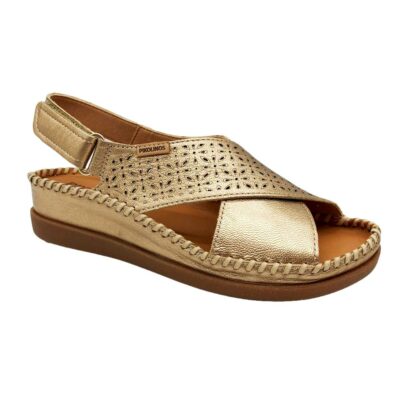 Pikolinos Sandalia Cuña Dorado