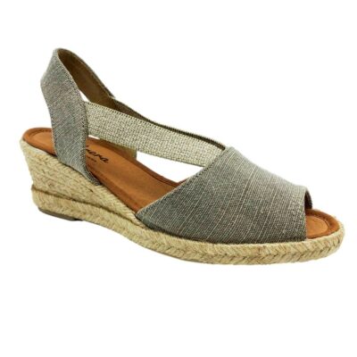 Cabrera Zapatilla Yute Taupe