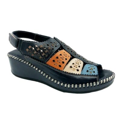 Grimaldi Sandalia Combi Azul