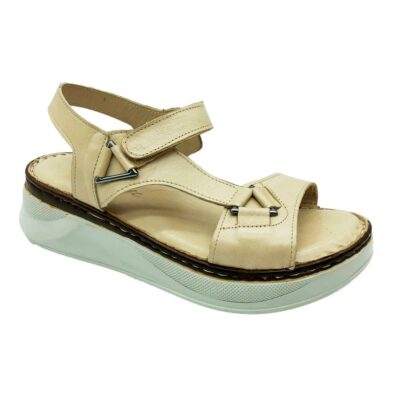 Grimaldi Sandalia Piel Beige