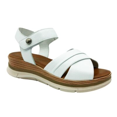 Grimaldi Sandalia Cuña Blanco