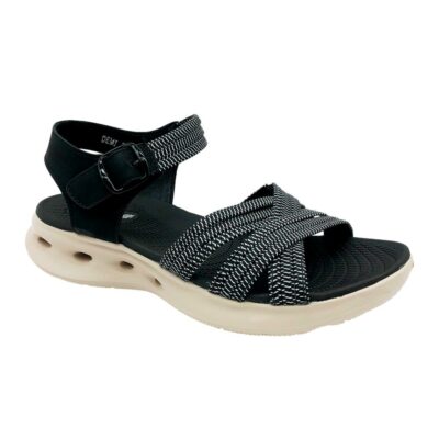 Finlander Sandalia Tiras Negro