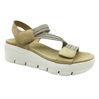 Finlander Sandalia Tiras Beige