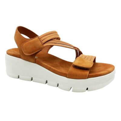 Finlander Sandalia Tiras Camel
