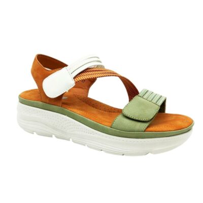 Finlander Sandalia Cuña Multicolor