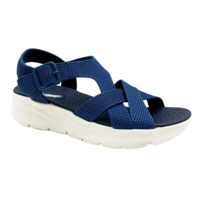 Finlander Sandalia Tejido Azul