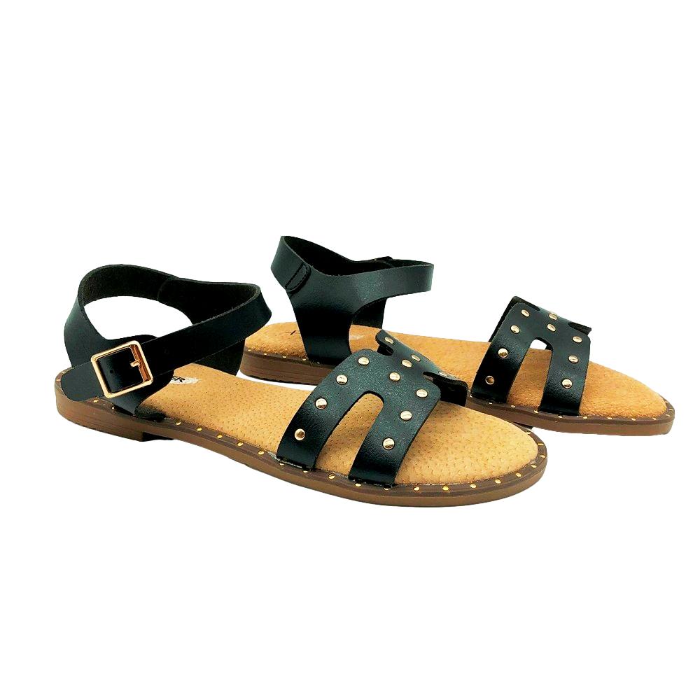 Finlander Sandalia Tachas Negro - Imagen 2