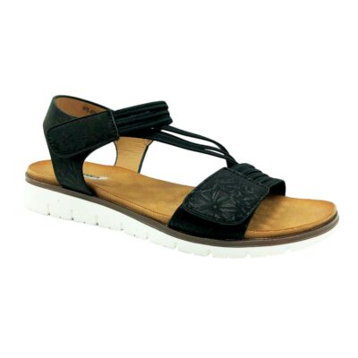 Finlander Sandalia Tiras Negro