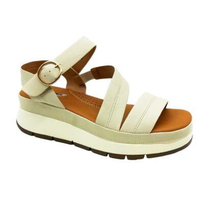 Finlander Sandalia Cuña Beige