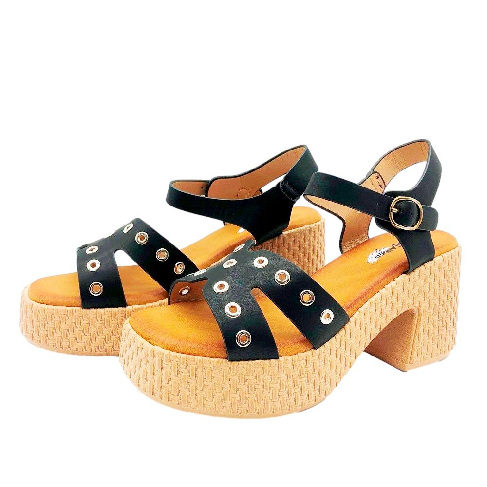 Finlander Sandalia Tachas Negro - Imagen 3