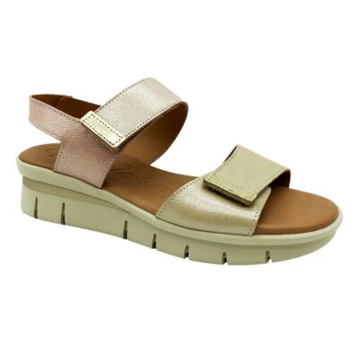 Valeria´s Sandalia Cuña Beige