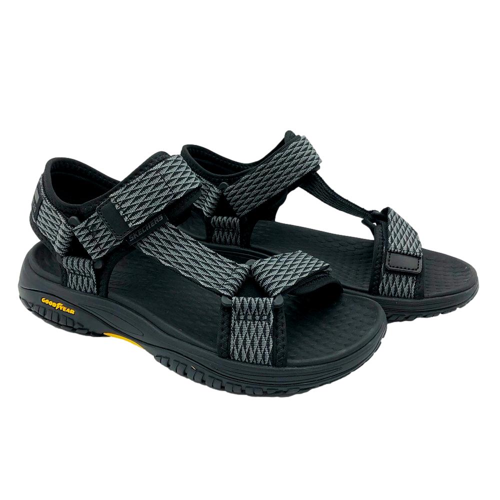 Skechers Sandalia Tejido Negro - Imagen 2