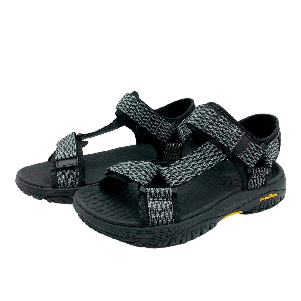 Skechers Sandalia Tejido Negro - Imagen 3
