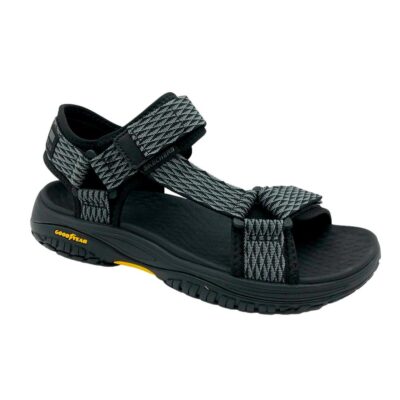 Skechers Sandalia Tejido Negro