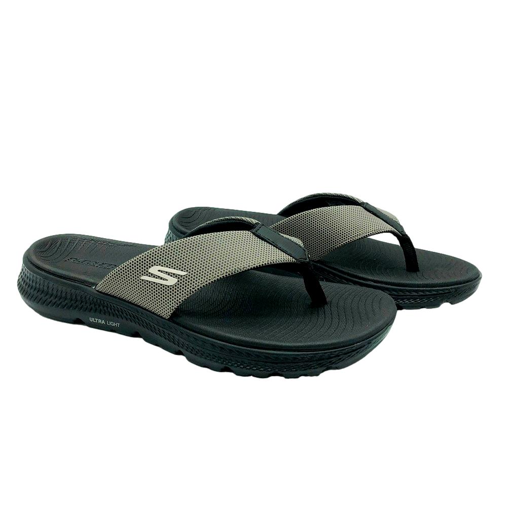 Skechers Esclava Goma Taupe - Imagen 2