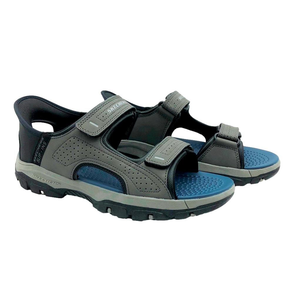 Skechers Sandalia Slip In Gris - Imagen 2