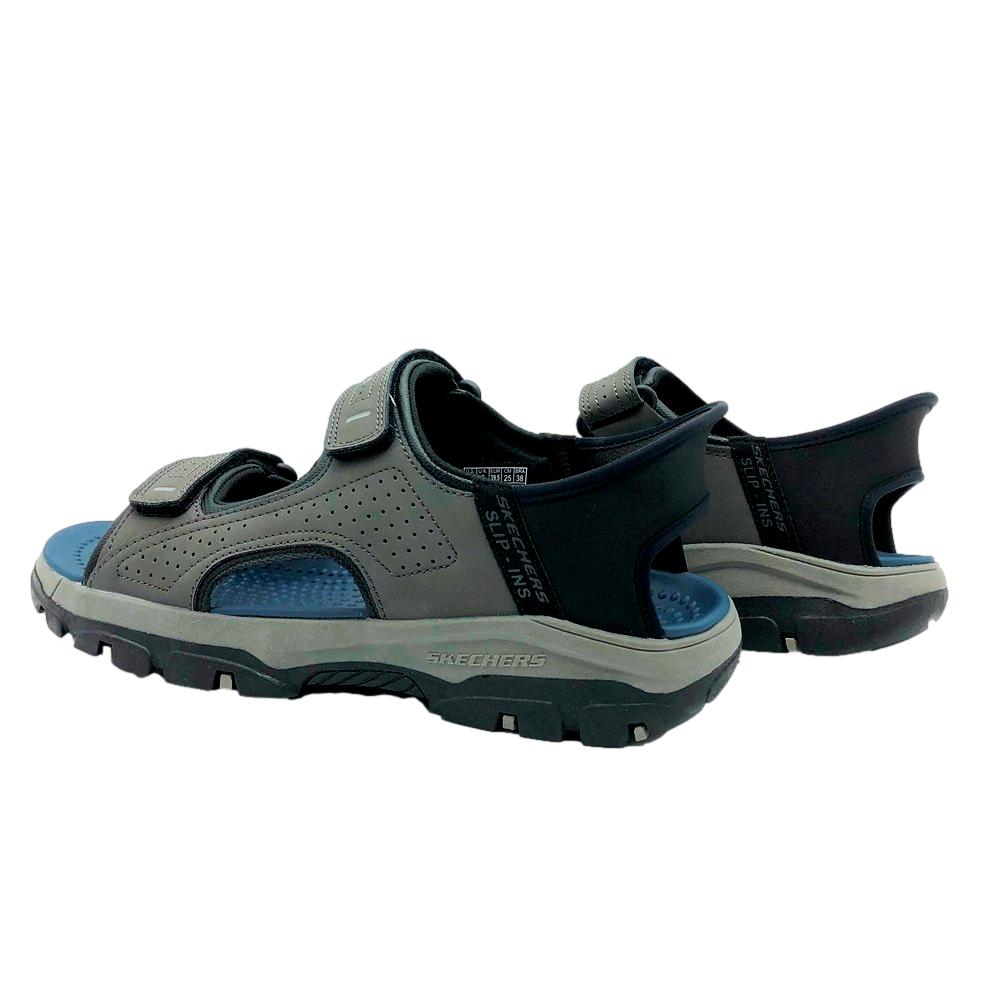 Skechers Sandalia Slip In Gris - Imagen 4