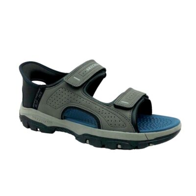Skechers Sandalia Slip In Gris