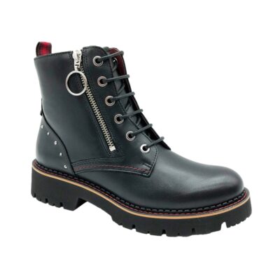 Pikolinos Botin Militar Negro