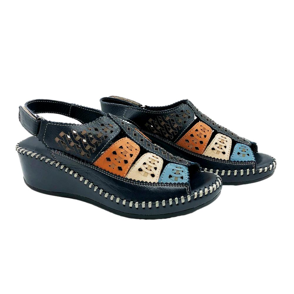 Grimaldi Sandalia Combi Azul - Imagen 2